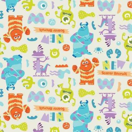 Camelot Fabric - Monsters Inc. Toss