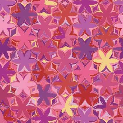 Maywood Studio Fabric - Sun Showers - Flowers Pink Multi