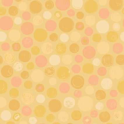 Maywood Studio Fabric - Sun Showers - Dots Orange