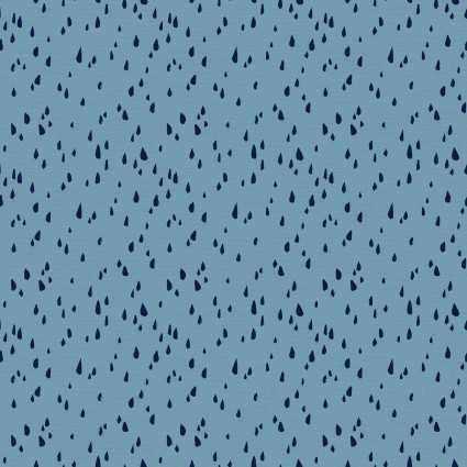 Paintbrush Studio Fabric - Sky Gazing - Rain