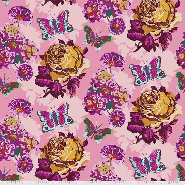 Free Spirit Fabric - Clippings - Amethyst || Love Always AM
