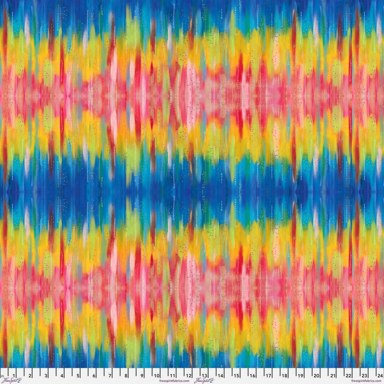 Free Spirit Fabric - Meadow - Multi || Garden Delight