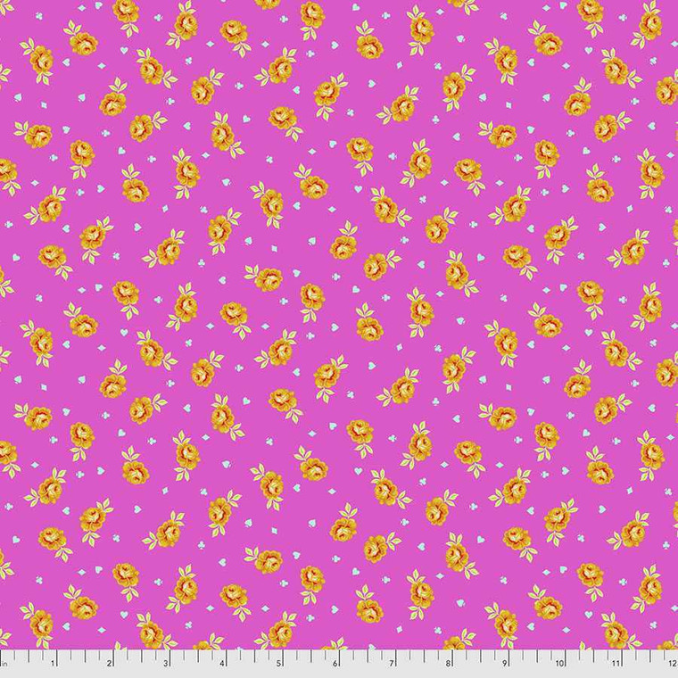 Free Spirit Fabric - Curiouser - Baby Buds - Wonder