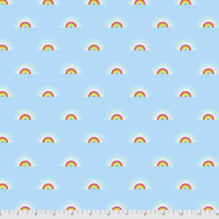 Free Spirit Fabric - Sundaze - Cloud || Pint-Sized Prints