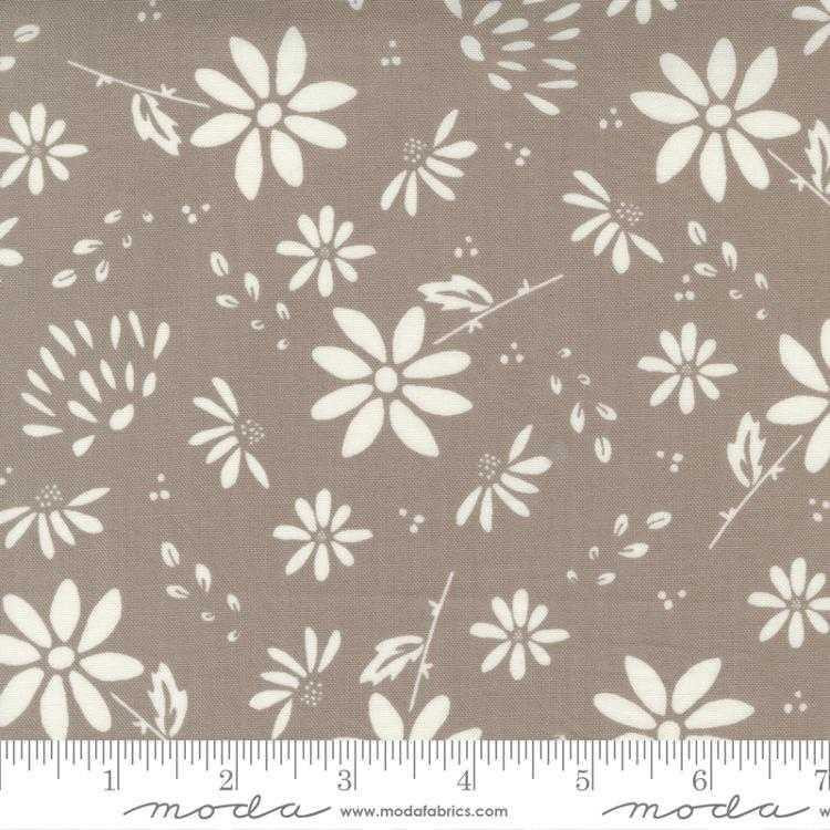 Moda Fabric - Seashore Drive Floral Pebble