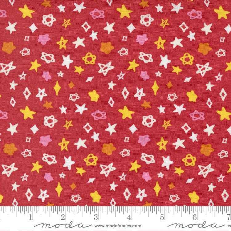 Moda Fabric - Creativity Glows Cherry Red