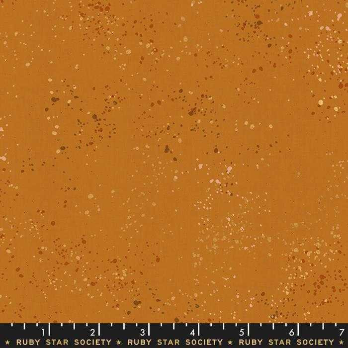 Ruby Star Society Fabric - Speckled - Metallic Earth