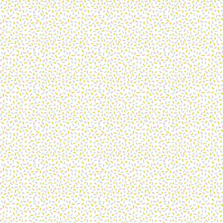 Northcott Fabric - American Road Trip Sprinkles - Multi/White