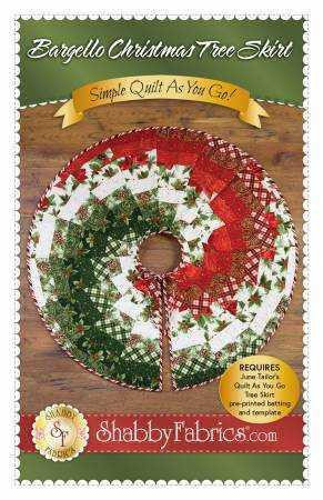 Shabby Fabric - Bargello Christmas Tree Skirt