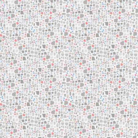 Riley Blake Designs Fabric - Mulberry Lane Cobblestone Gray