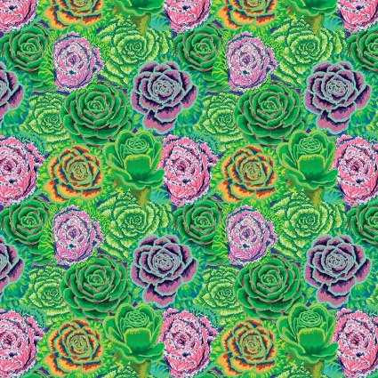 Contempo Fabric - Garden Green - Not Your Mama's Garden II