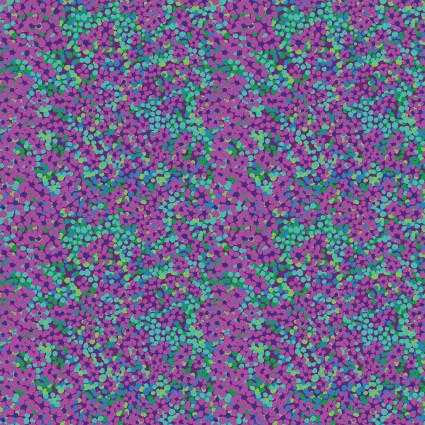 Contempo Fabric - Rain of Petal Iris - Not Your Mama's Garden II