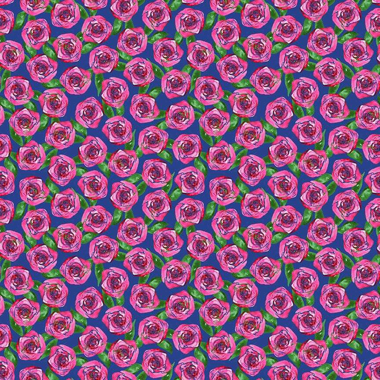 Blank Quilting Fabric - Gardenscape || Roses