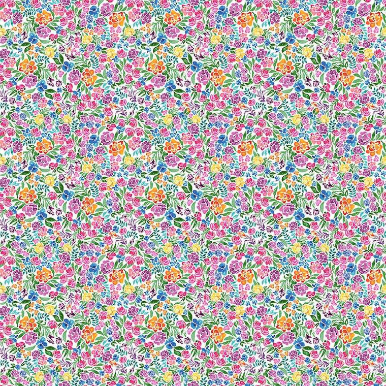 Blank Quilting Fabric - Gardenscape || Ditsy Floral