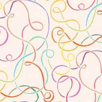 Clothworks Fabric - Rainbow Dreams Y4040 57 DIGITAL