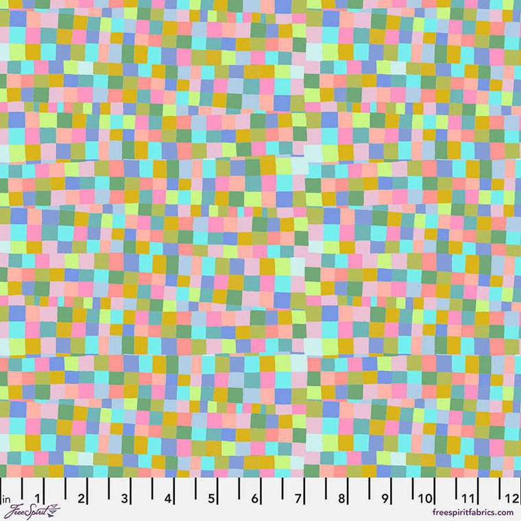 Free Spirit Fabric - Dappled - Guava || Harmony