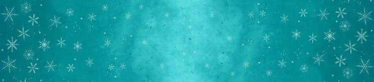 Moda Fabric - Ombre Flurries - Turquoise Metallic