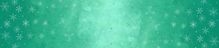 Moda Fabric - Ombre Flurries - Teal Metallic