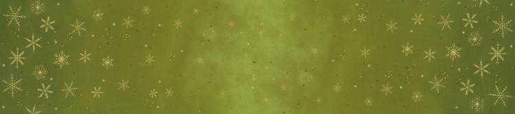 Moda Fabric - Ombre Flurries - Avocado Metallic