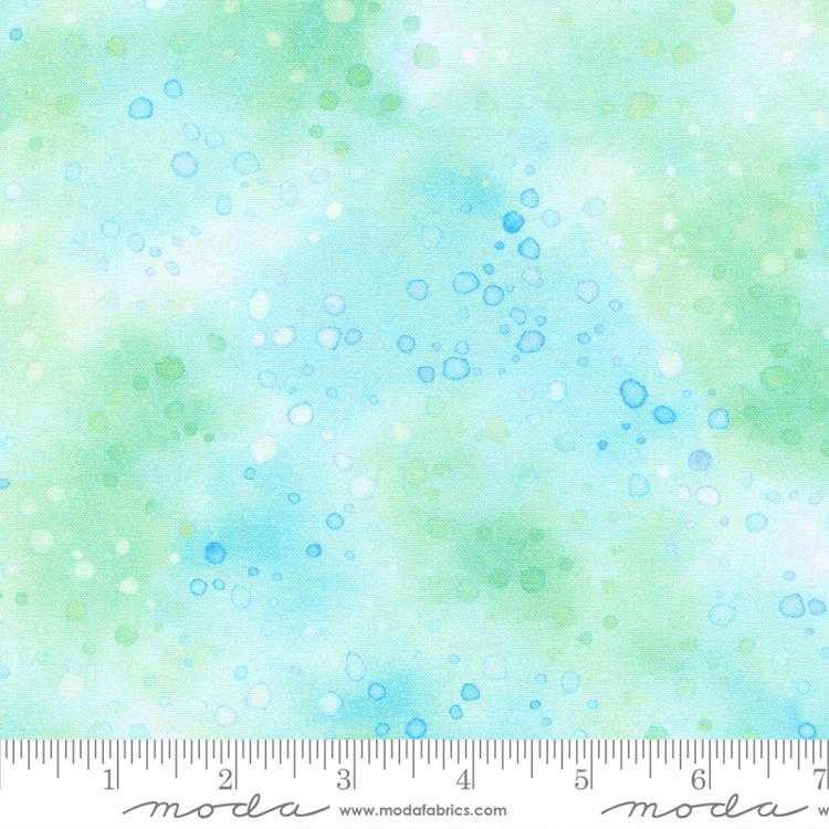Moda Fabric - Whimsy Wonderland - Watercolor Spritz - Sky