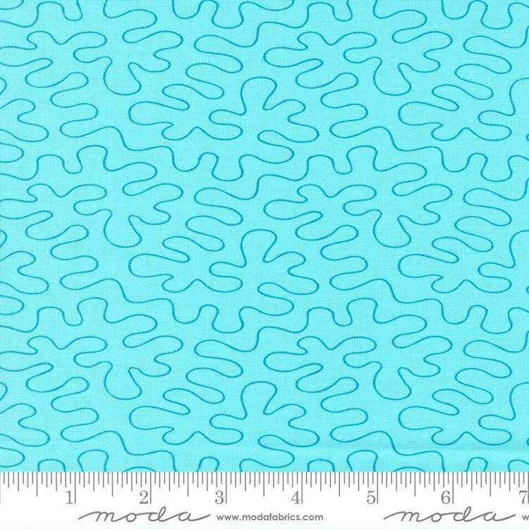 Moda Fabric - Rainbow Sherbet - Stipple Ripple - Tutti Frutti