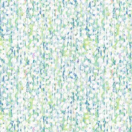 P & B Textiles Fabric - Solace - Dots Light Blue