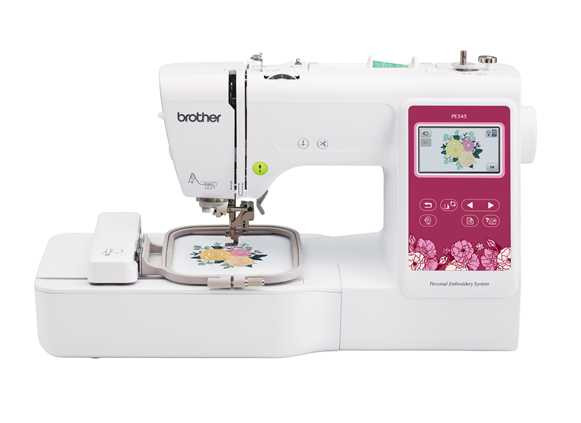 Brother PE545 Embroidery Machine front view