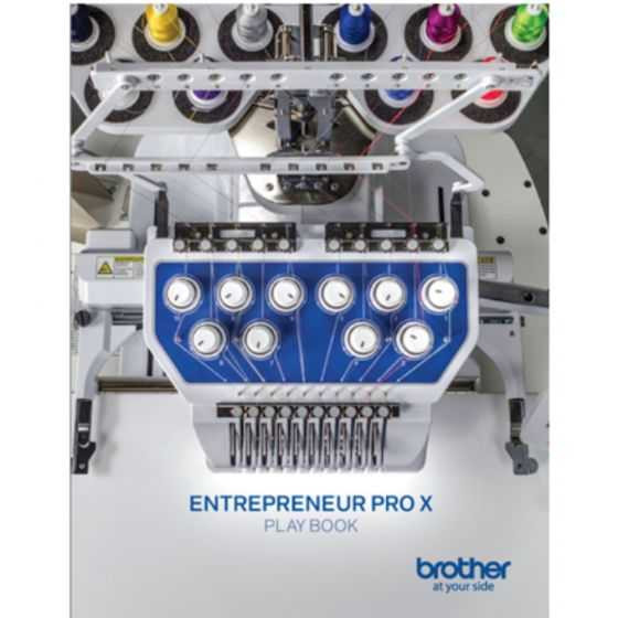 Brother SAPRBOOK2 Entrepreneur Pro X, PR1055X Playbook Guide