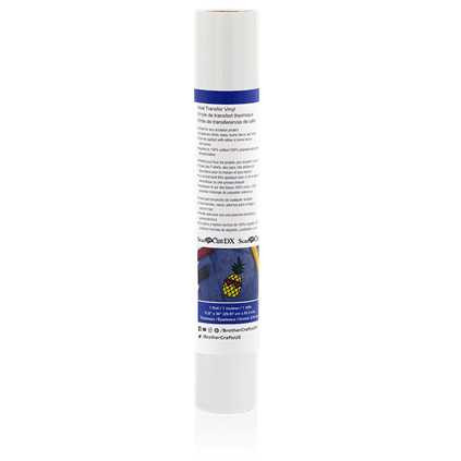 Brother CAHTVWHT ScanNCut Heat Transfer Iron-On Vinyl - 3 ft. Roll in White