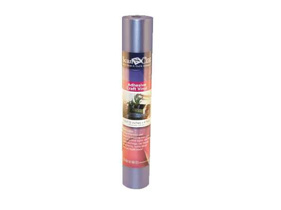 Brother CAVINYLSR ScanNCut Adhesive Craft Vinyl - 6 ft. Roll in Silver