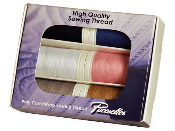 Brother SASC706 Pacesetter Poly Core/Poly Wrap Thread Pack