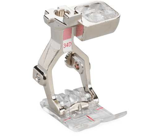 Bernina #34D Reverse-Pattern with Clear Sole
