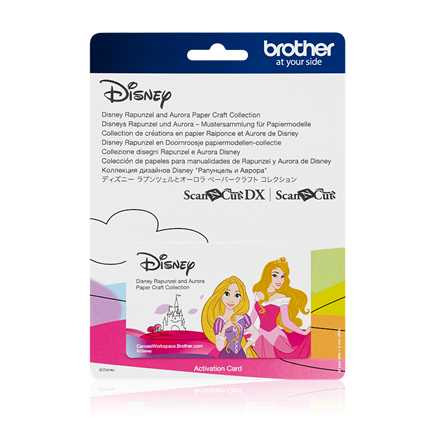 Brother CADSNP08 Disney Rapunzel and Aurora Design Pattern Collection