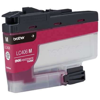Brother LC406MS INKvestment Tank Standard-yield Ink - Magenta