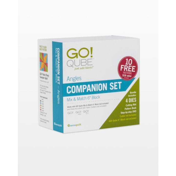 AccuQuilt GO! Qube 6" Companion Set - Angles