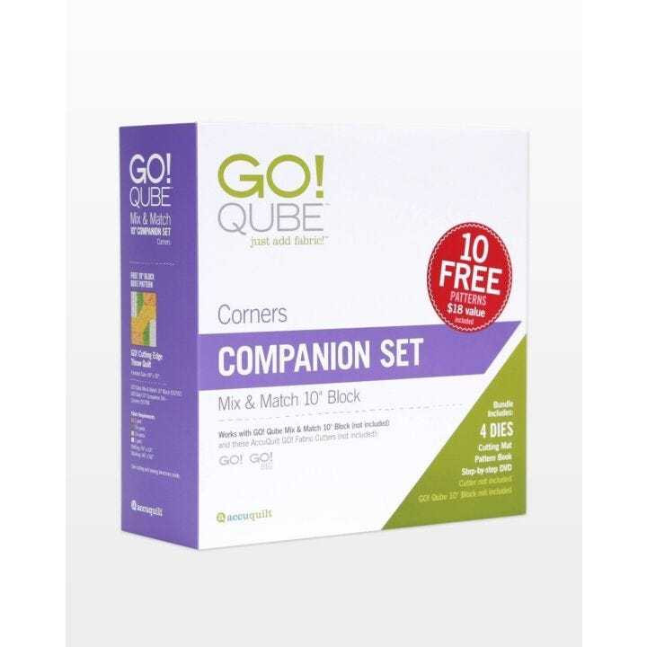 AccuQuilt GO! Qube 10" Companion Set - Corners