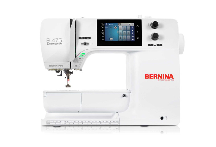 Bernina B475 QE Sewing Machine front view