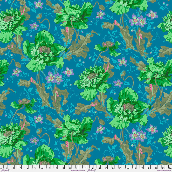 Kaffe Fassett Collective 2024 Papaver - Green