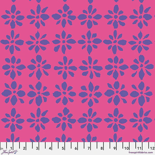 Kaffe Fassett Collective 2024 Snow Flower - Pink