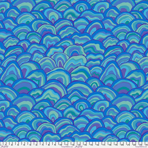Kaffe Fassett Collective 2024 Wobble - Blue