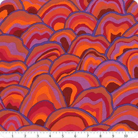 Kaffe Fassett Collective 2024 Wobble - Red