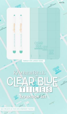 Clear Blue Tiles Expansion Pack - KimberBell Designs