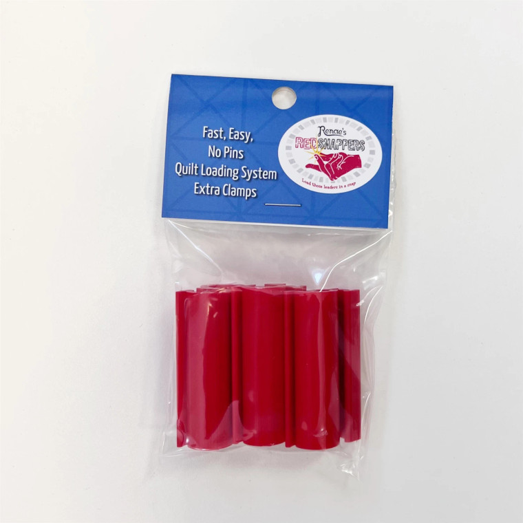 Red Snapper 2 Inch Extra Clamps Set of 6
