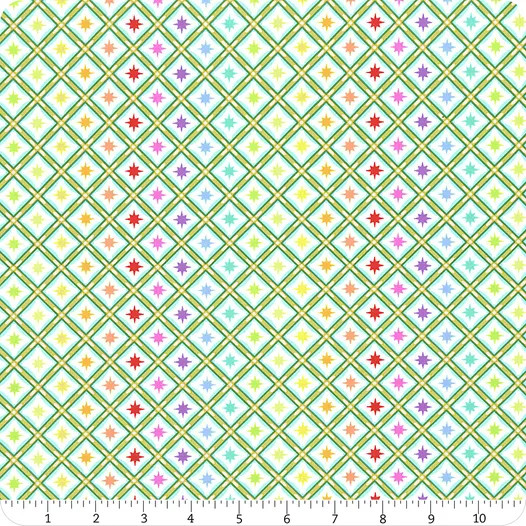 Roar! Stargazer Mint - Tula Pink Fabric