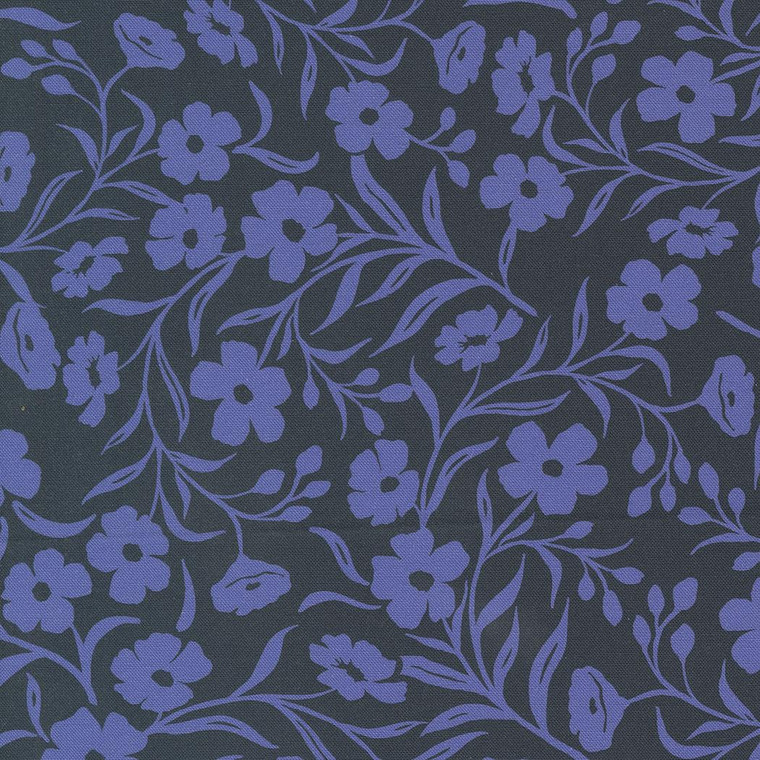 Maeve Florals Tansy Navy Blue - Moda Fabrics