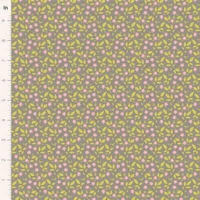 Tilda Sunday Brunch Tipsy Blenders Grey - Tilda Fabric TIL110118