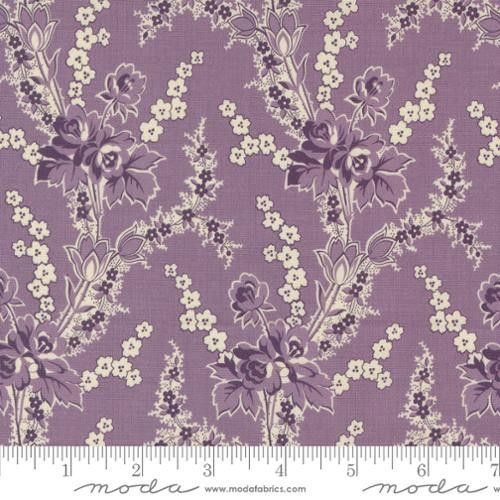 Goodnight Irene Garden Florals Vines Grape - Moda Fabrics 31700-12