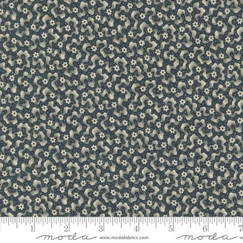 Goodnight Irene Ripples Blenders Floral Graphite - Moda Fabrics 31703-19