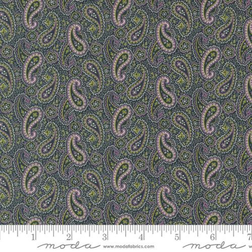Goodnight Irene Tie Paisley Graphite - Moda Fabrics 31701-22