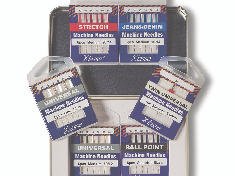 Klasse 6PC Garment Maker Needle Variety Tin